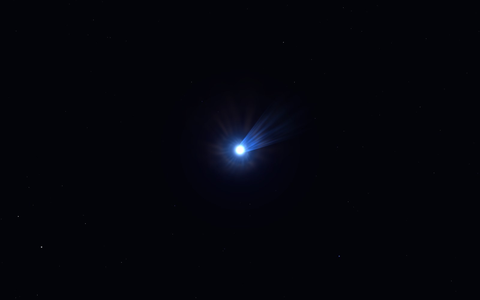 3I/ATLAS, 3D artist's impression, from another angle