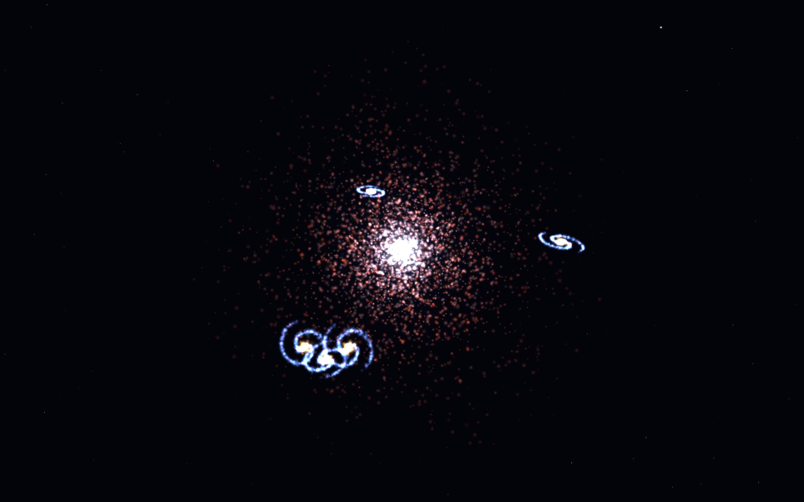 Big Crunch, 3D artist's impression