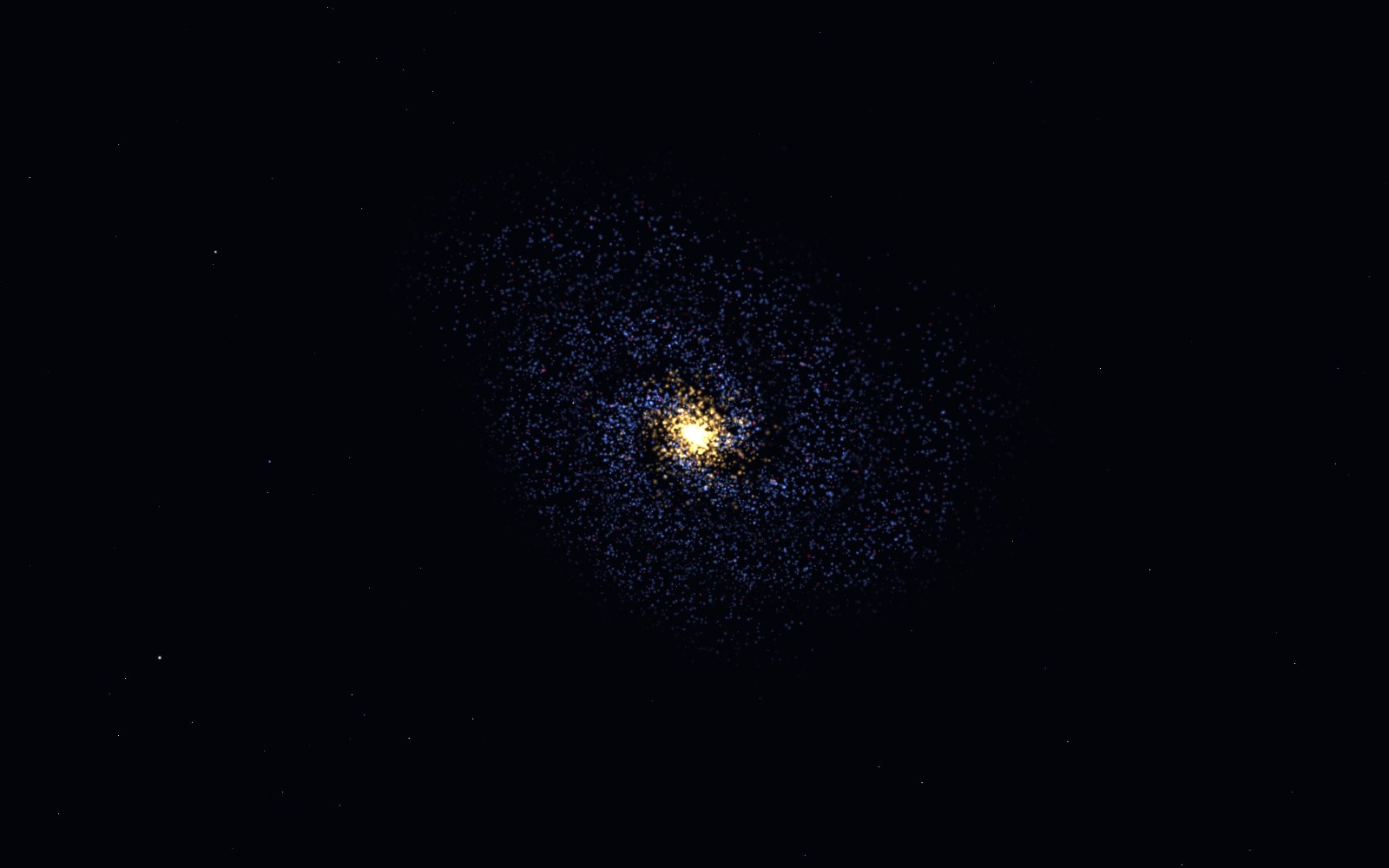 Big Rip, 3D artist's impression, from another angle
