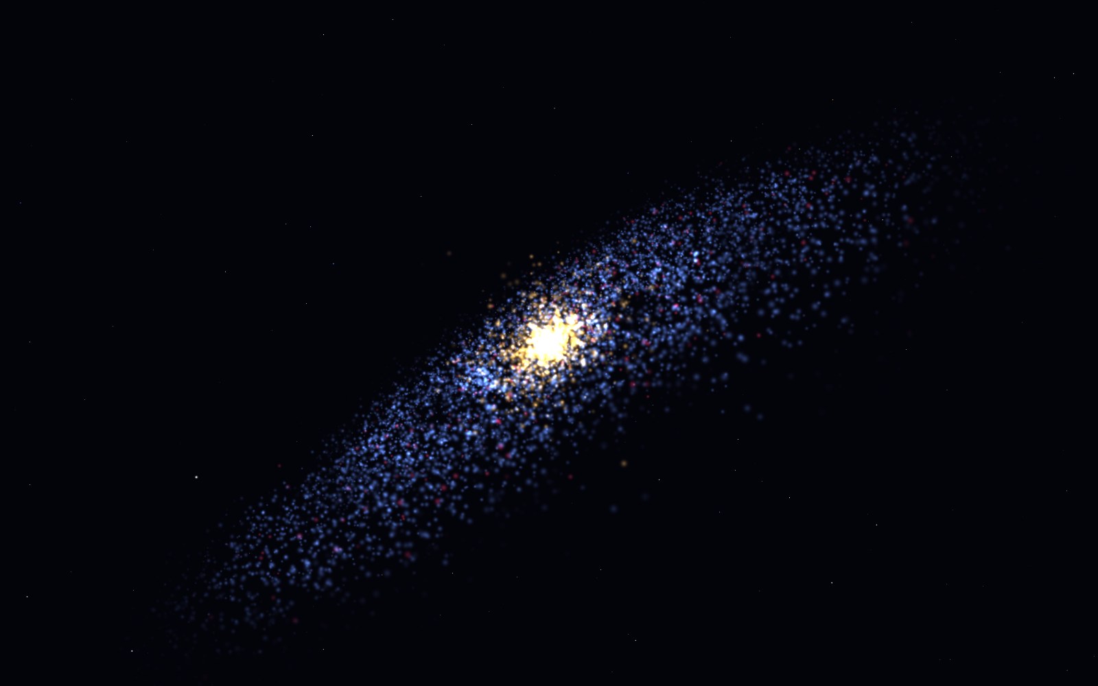 Big Rip, 3D artist's impression, close-up