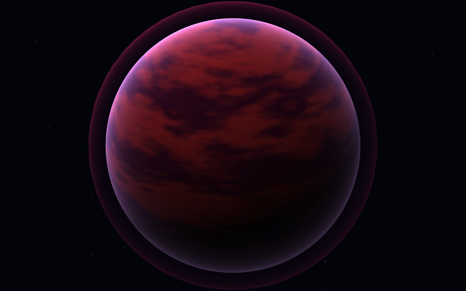 Brown dwarf, 3D artist's impression, close-up