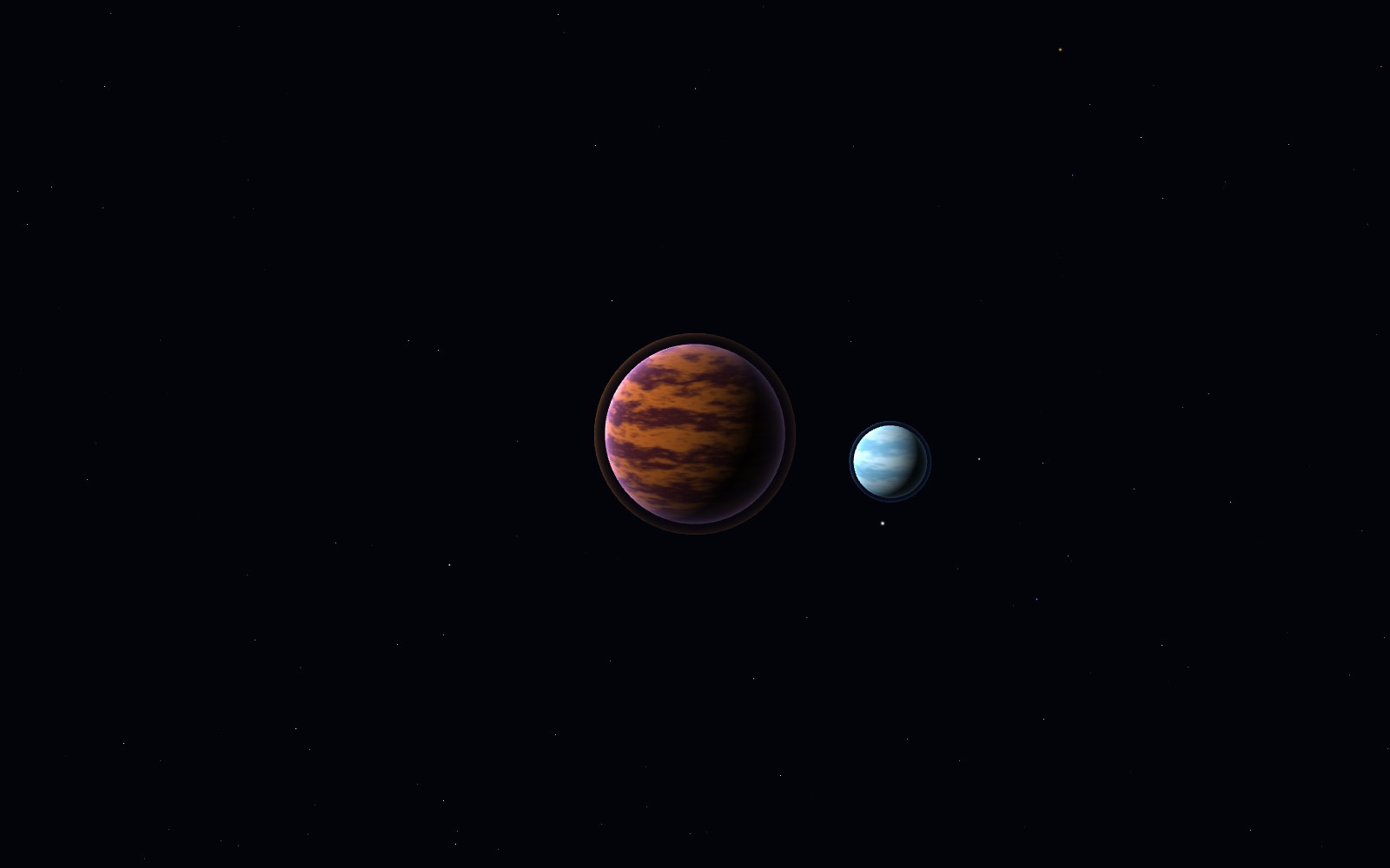 Exomoons, 3D artist's impression