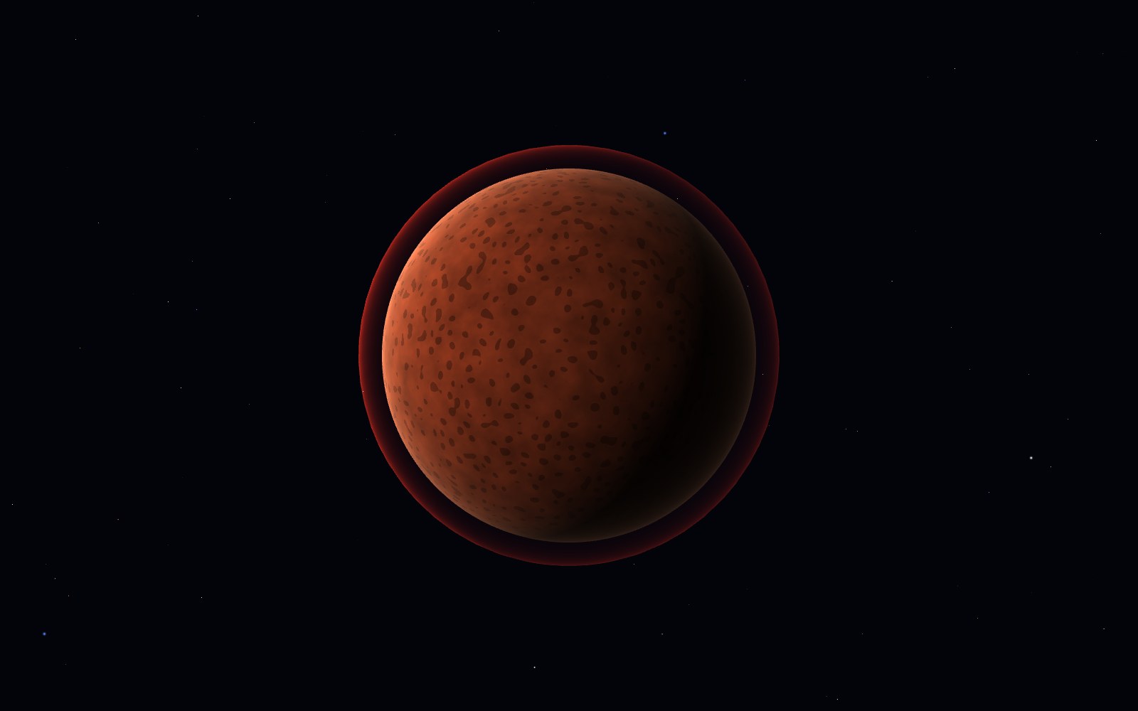 Gliese 12 b, 3D artist's impression
