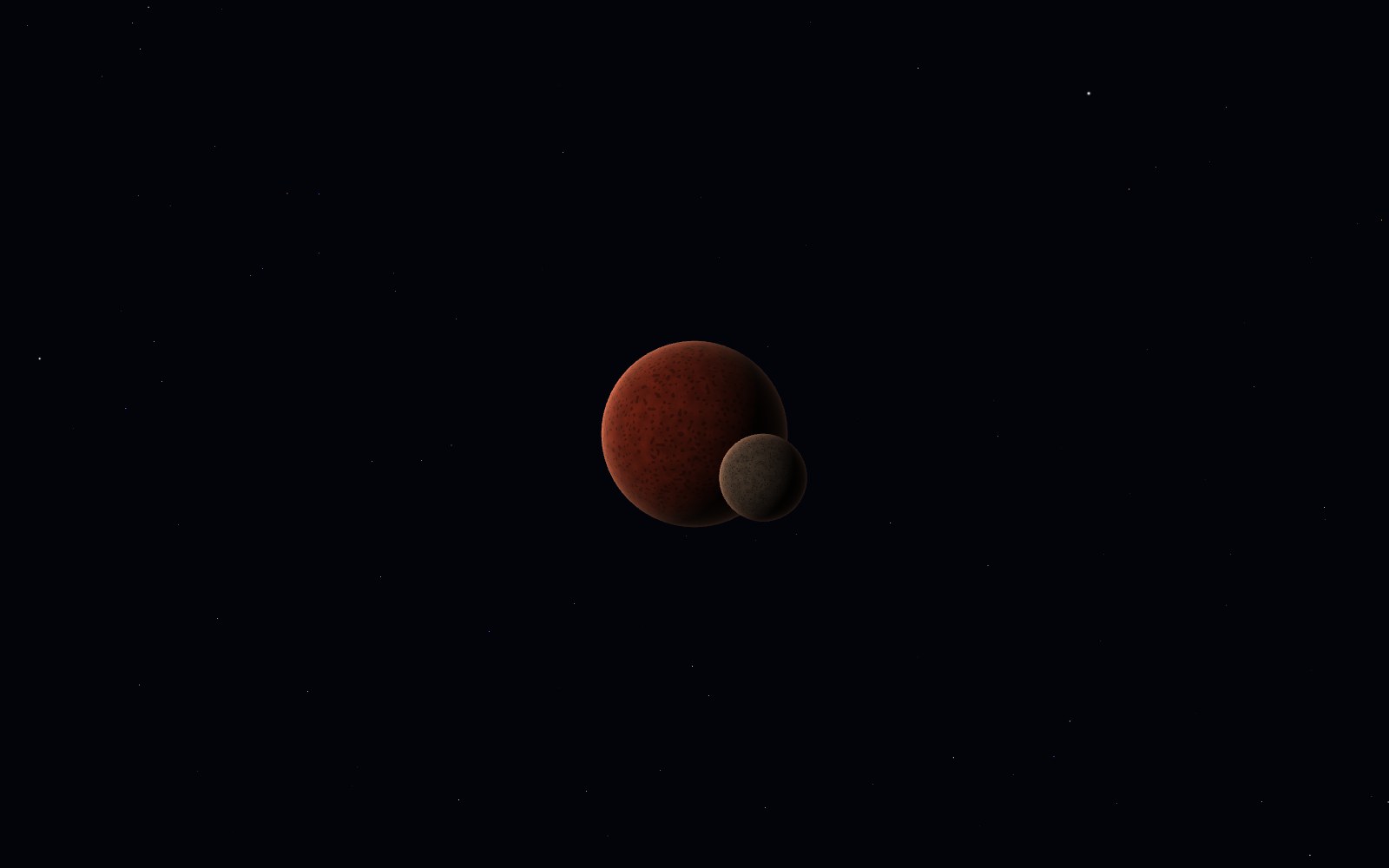 Gonggong, 3D artist's impression