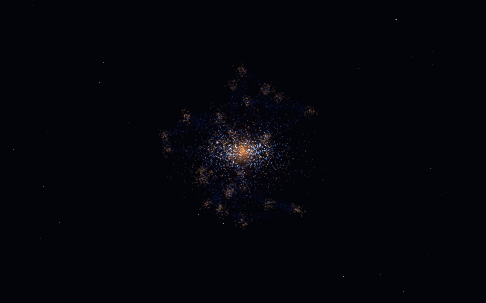 The Great Attractor, 3D artist's impression