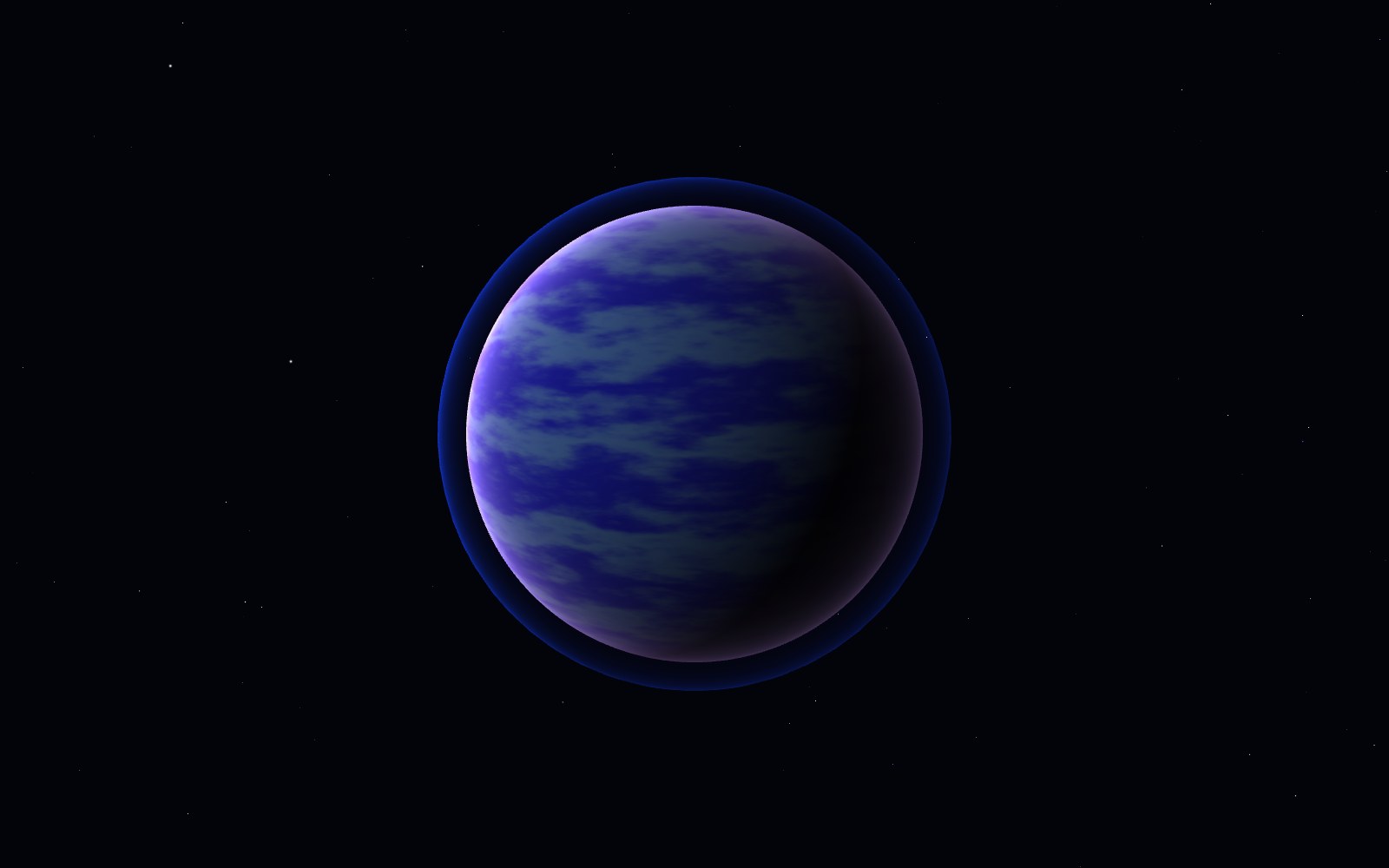 HD 189733 b, 3D artist's impression