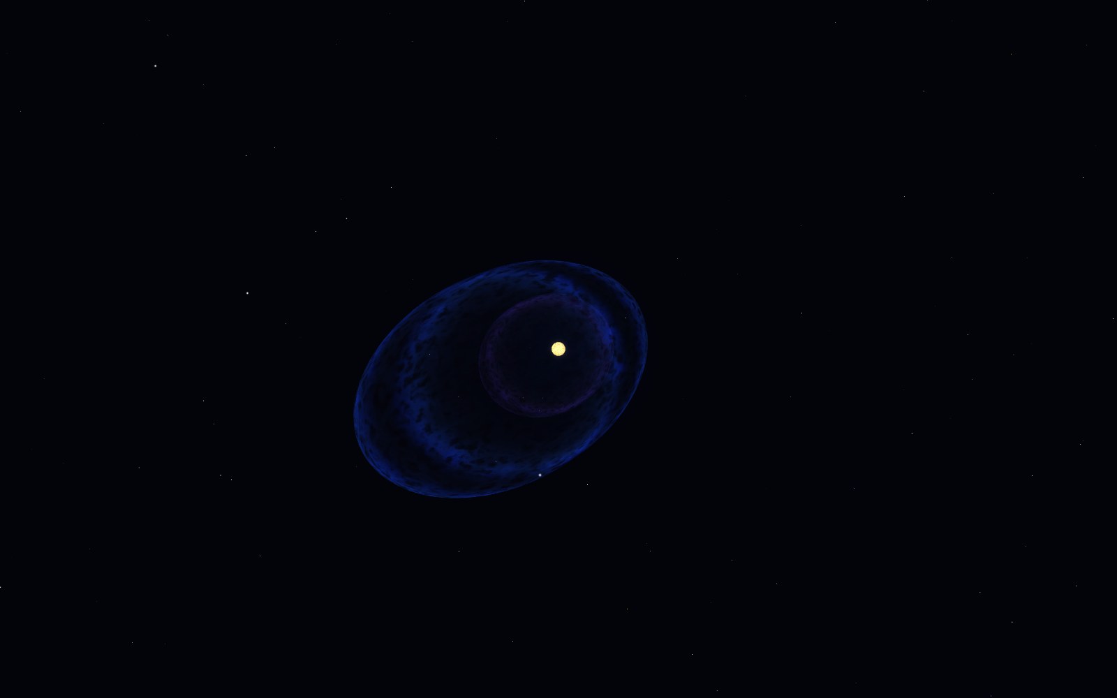 The heliopause, 3D artist's impression