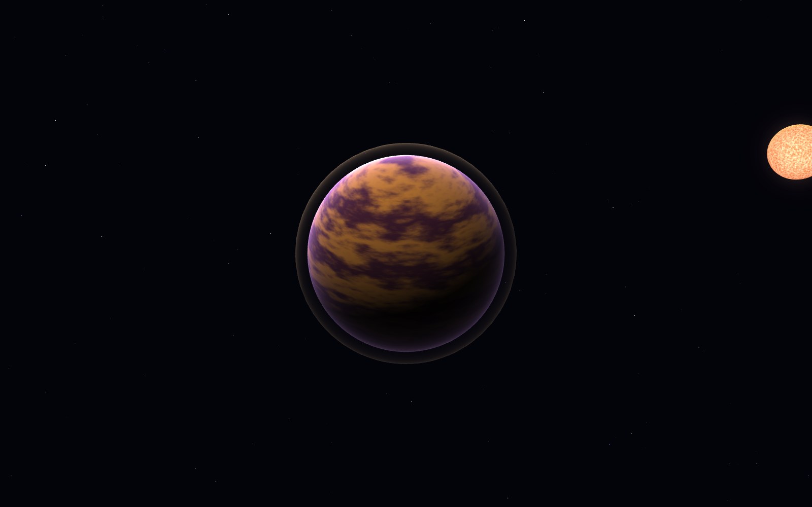 Kepler-16b, 3D artist's impression, close-up