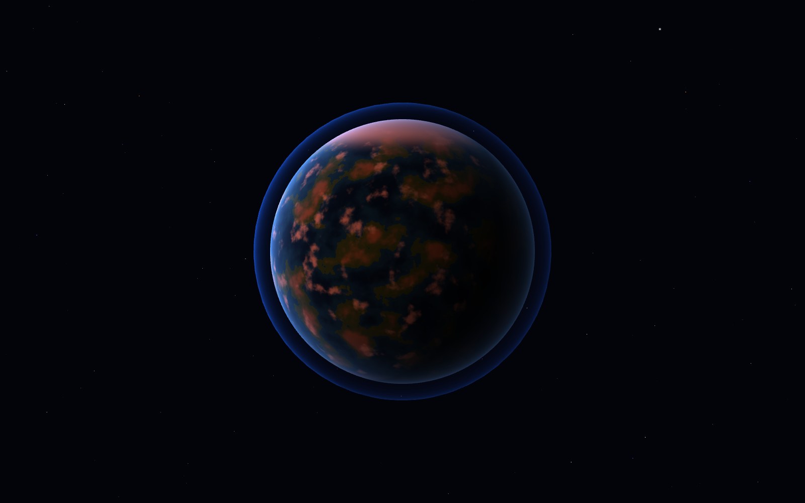 Kepler-186f, 3D artist's impression
