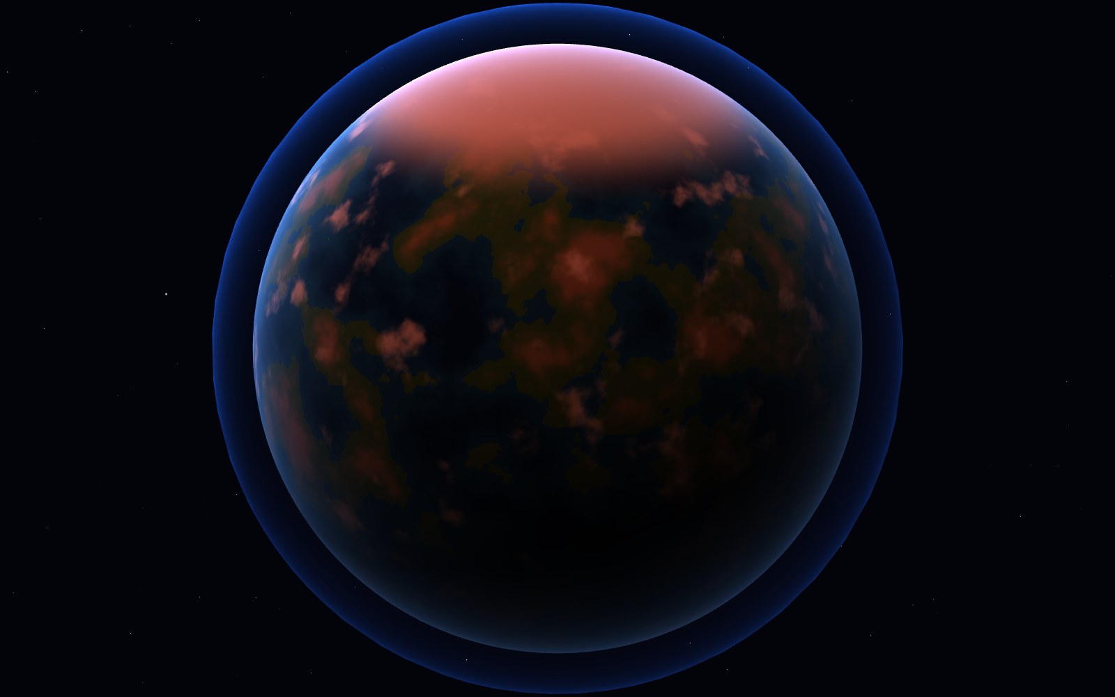 Kepler-186f, 3D artist's impression, close-up