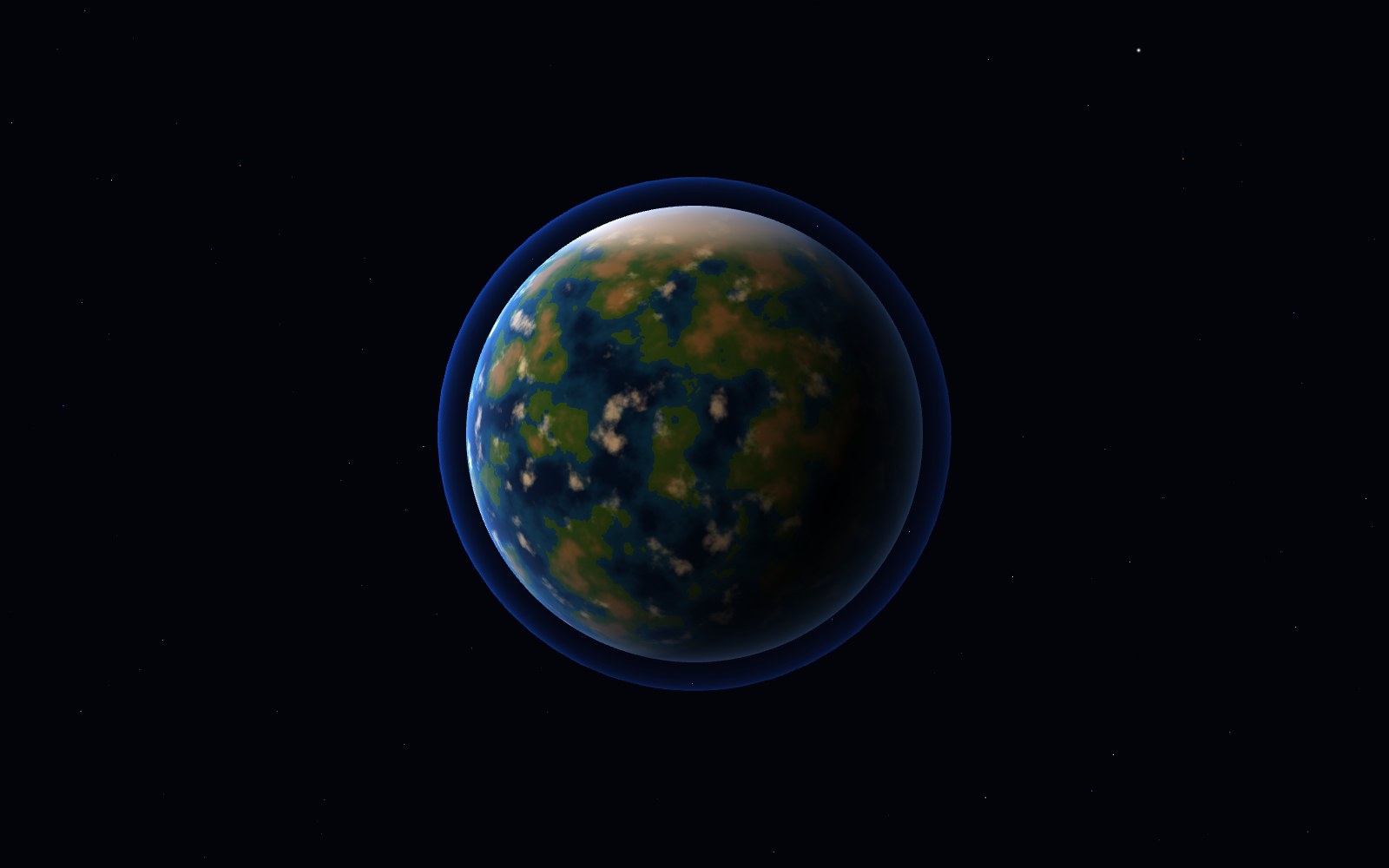Kepler-442b, 3D artist's impression