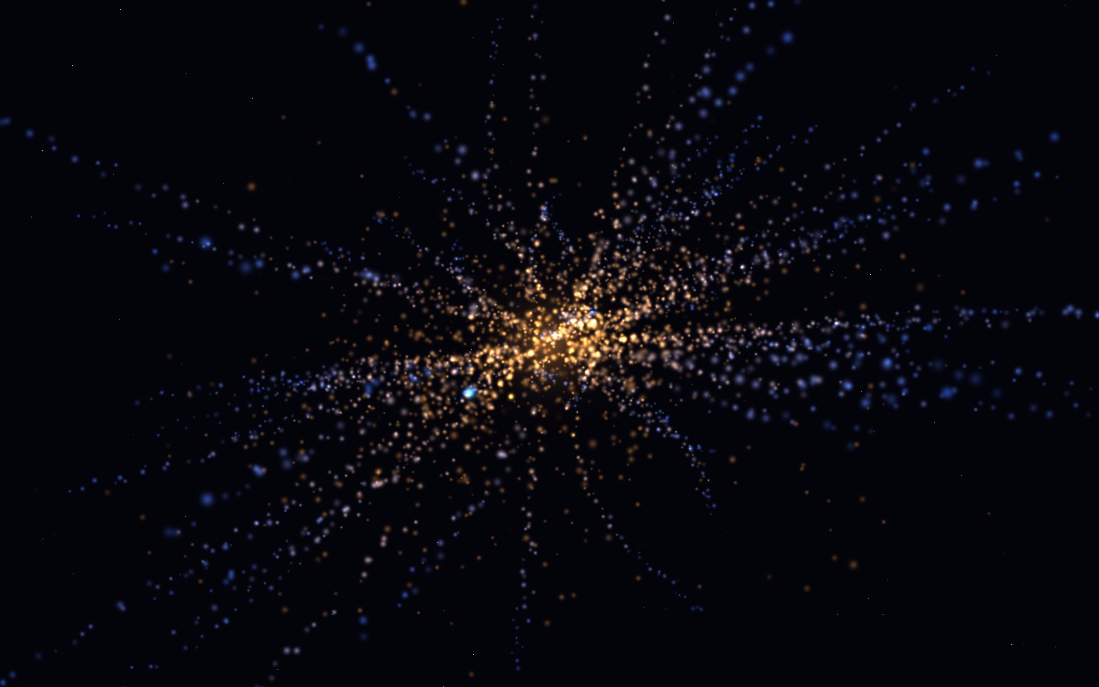 Laniakea Supercluster, 3D artist's impression, close-up