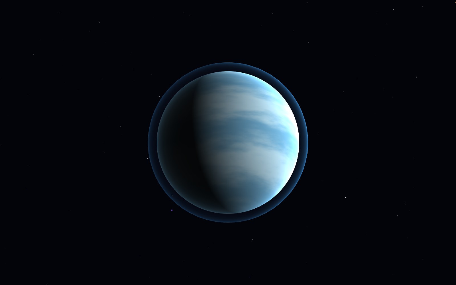 LHS 1140 b, 3D artist's impression, from another angle