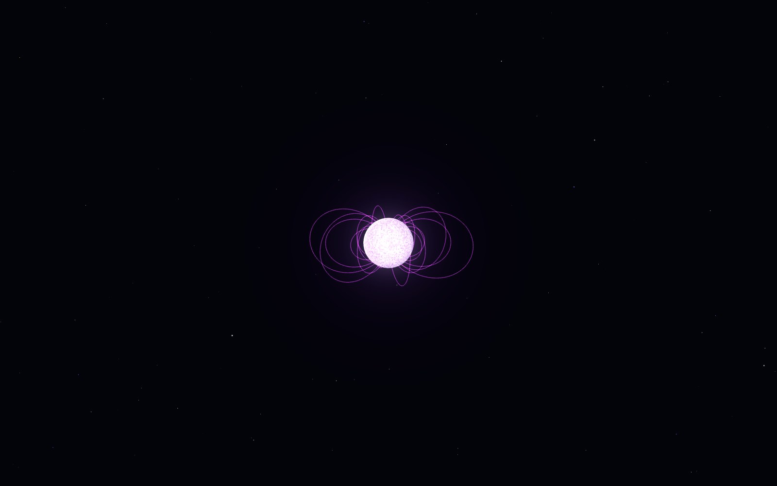 Magnetar, 3D artist's impression