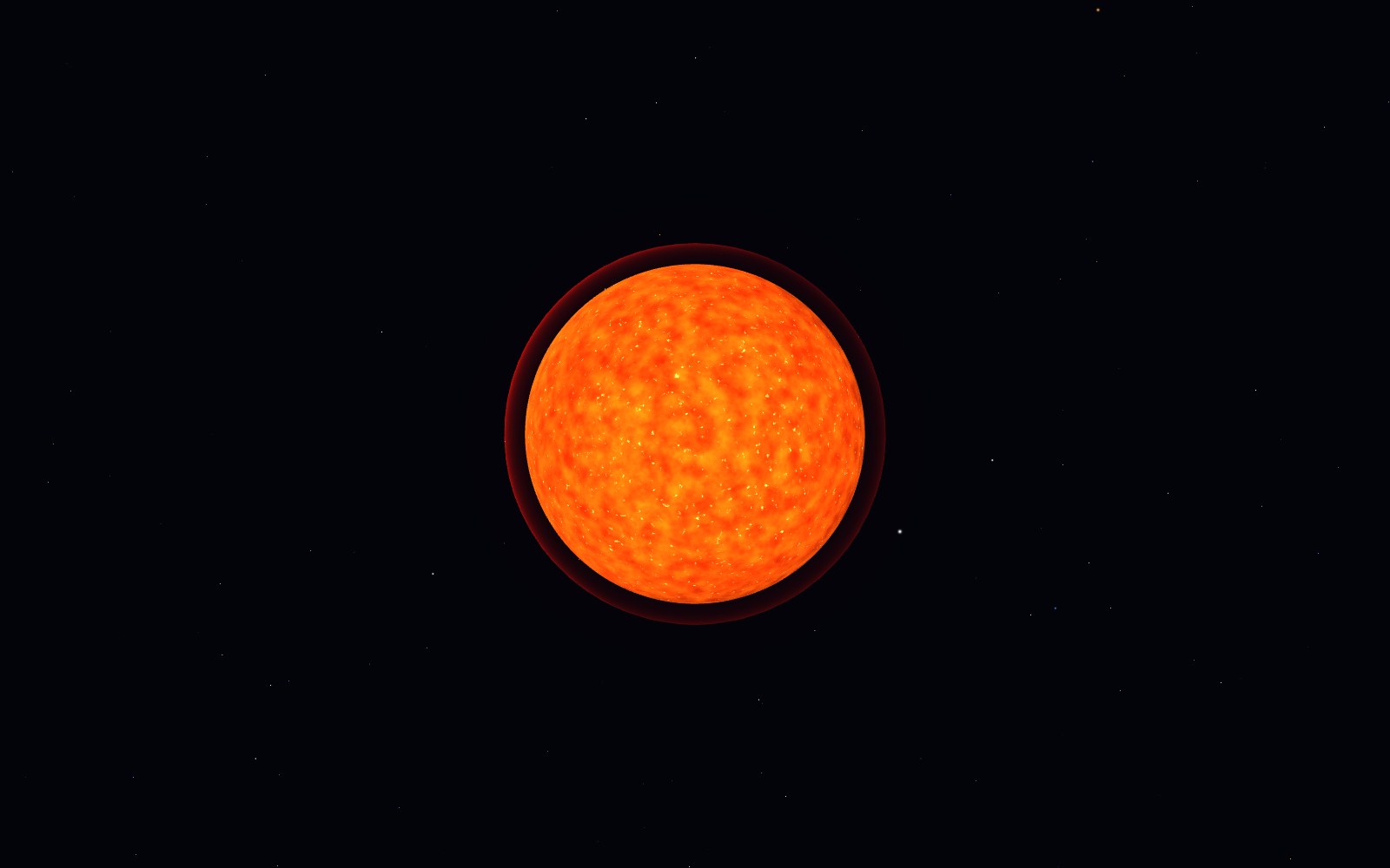 Proxima Centauri, 3D artist's impression