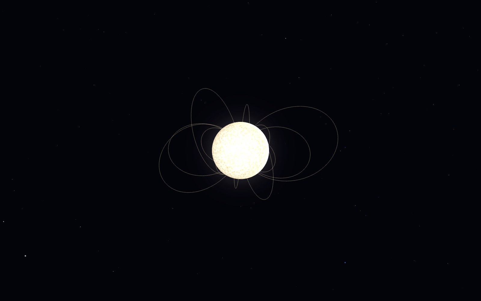 Przybylski's Star, 3D artist's impression, from another angle