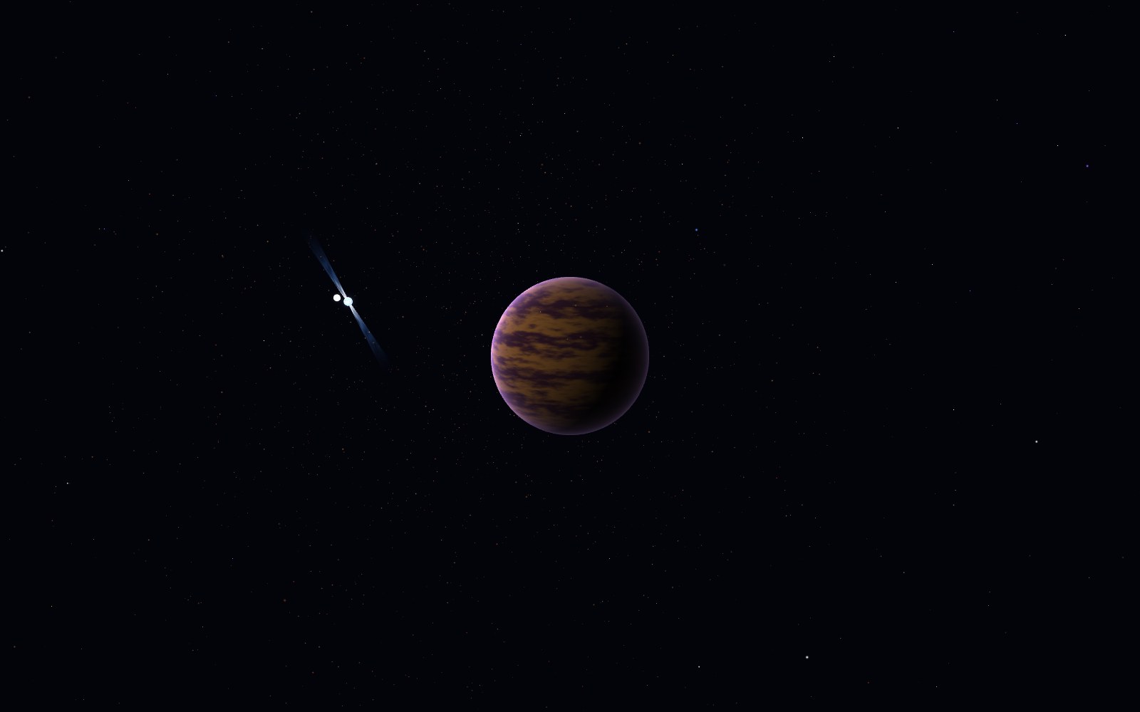 PSR B1620−26 b, 3D artist's impression