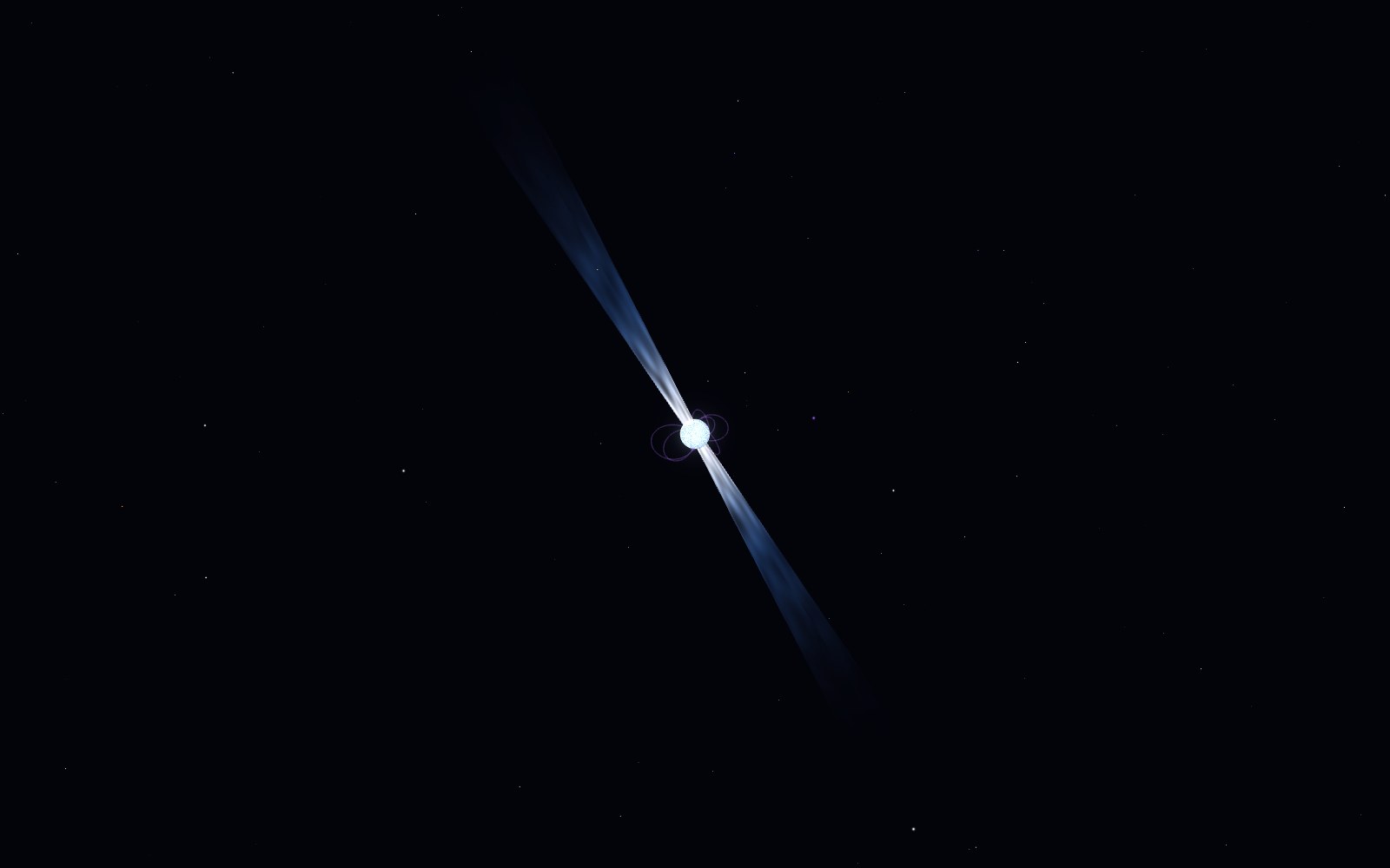Pulsar, 3D artist's impression