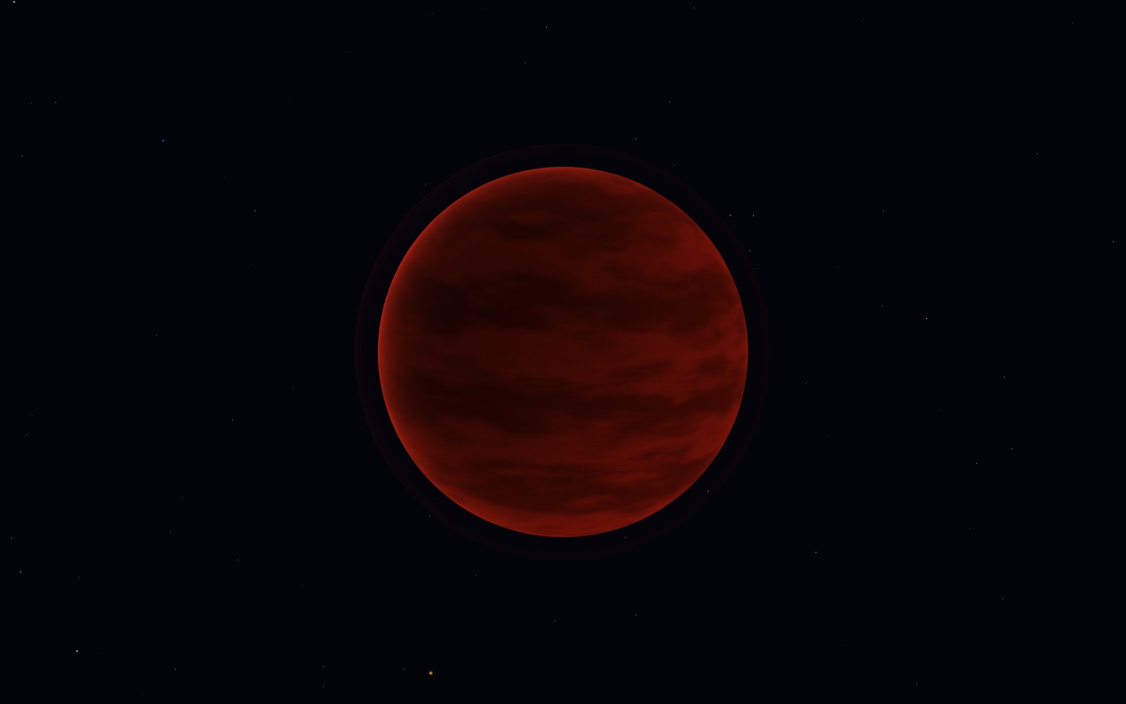 Rogue planets, 3D artist's impression