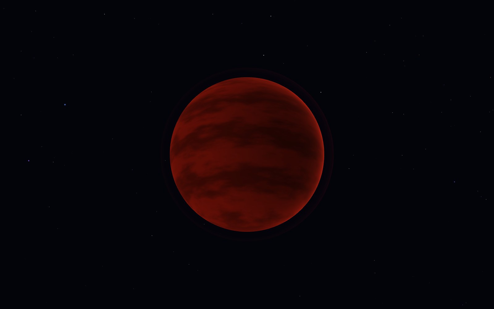 Rogue planets, 3D artist's impression, from another angle