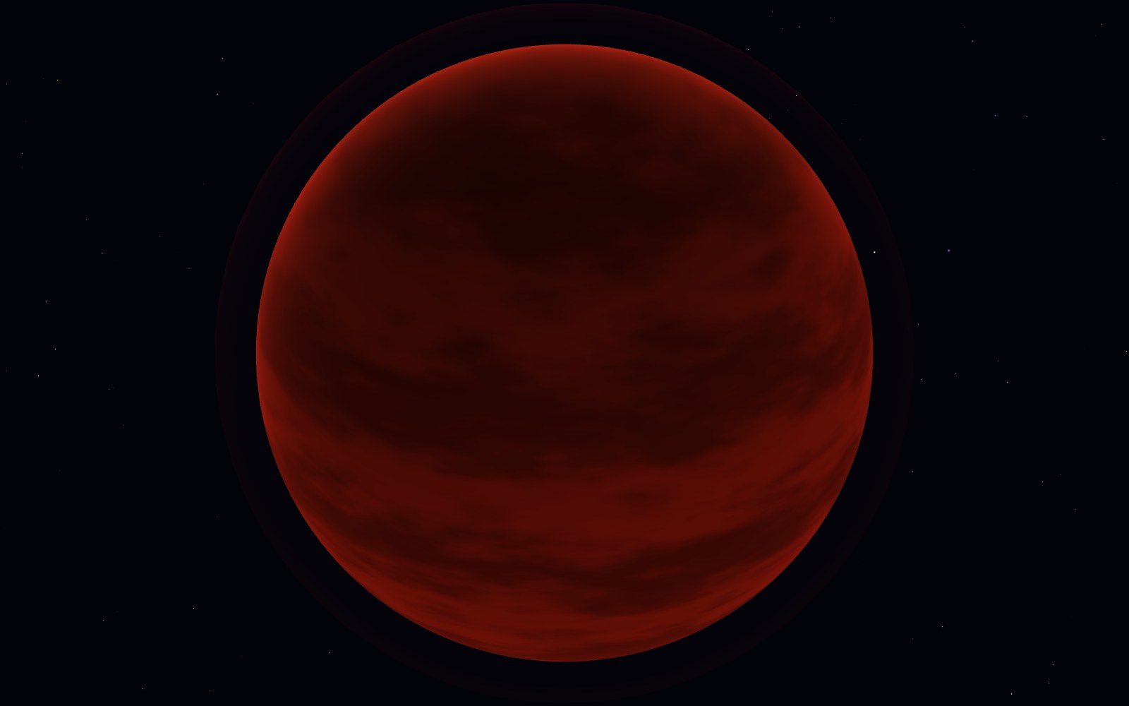 Rogue planets, 3D artist's impression, close-up