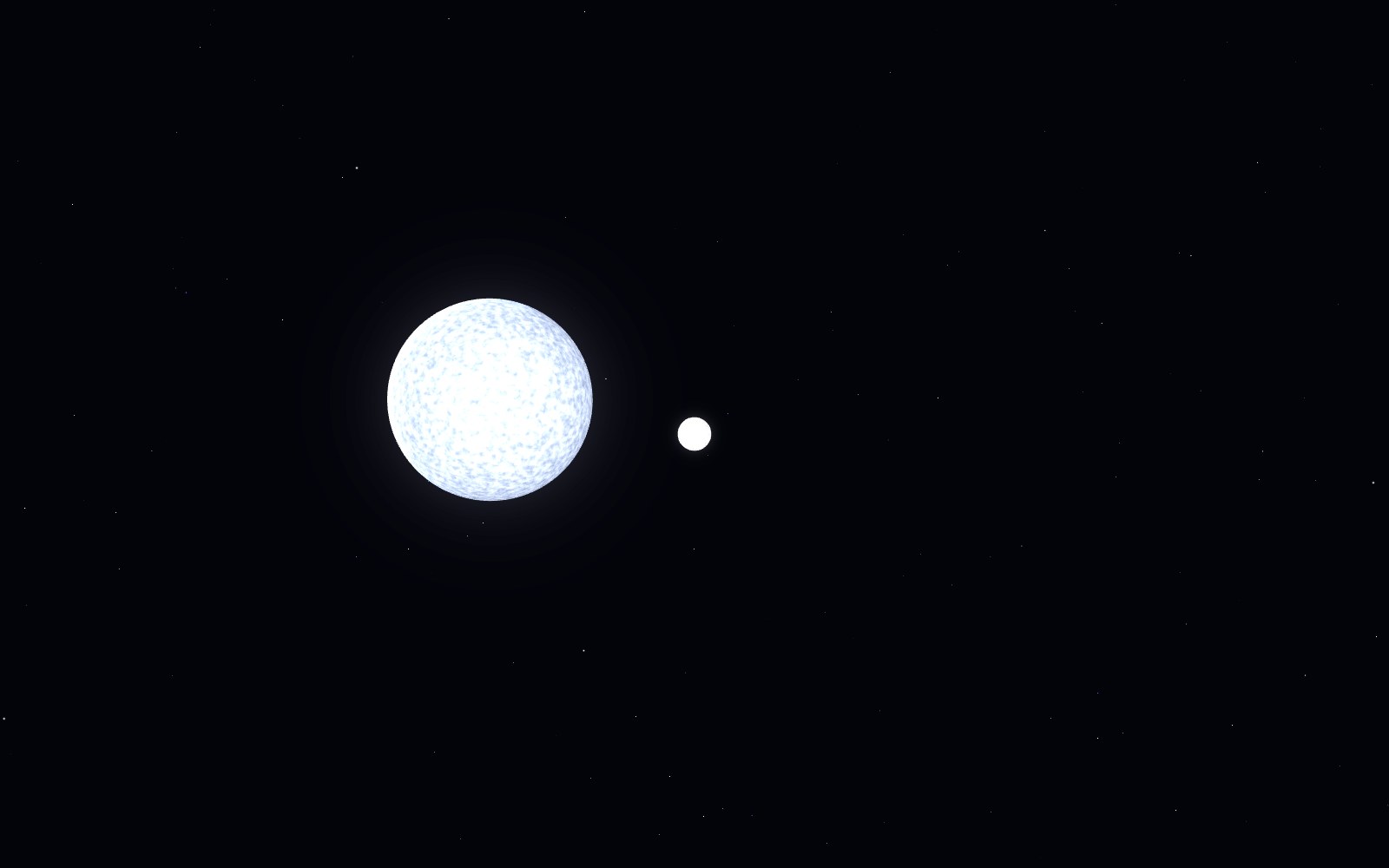 Sirius B, 3D artist's impression