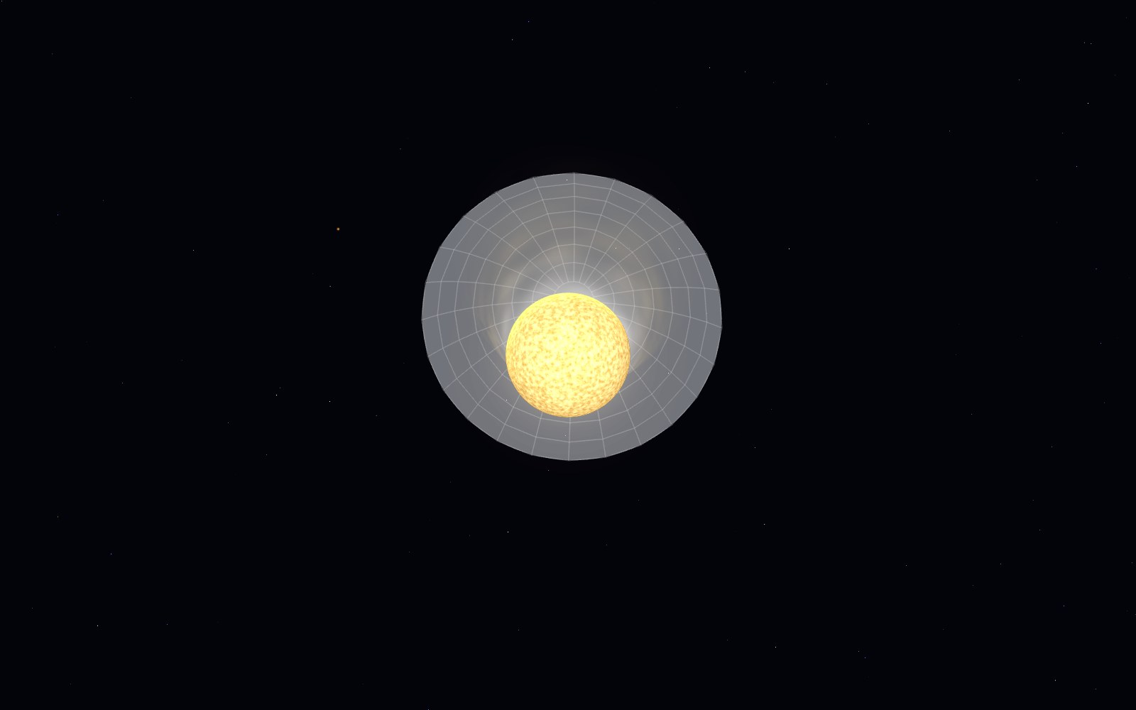 Stellar engine, 3D artist's impression, close-up