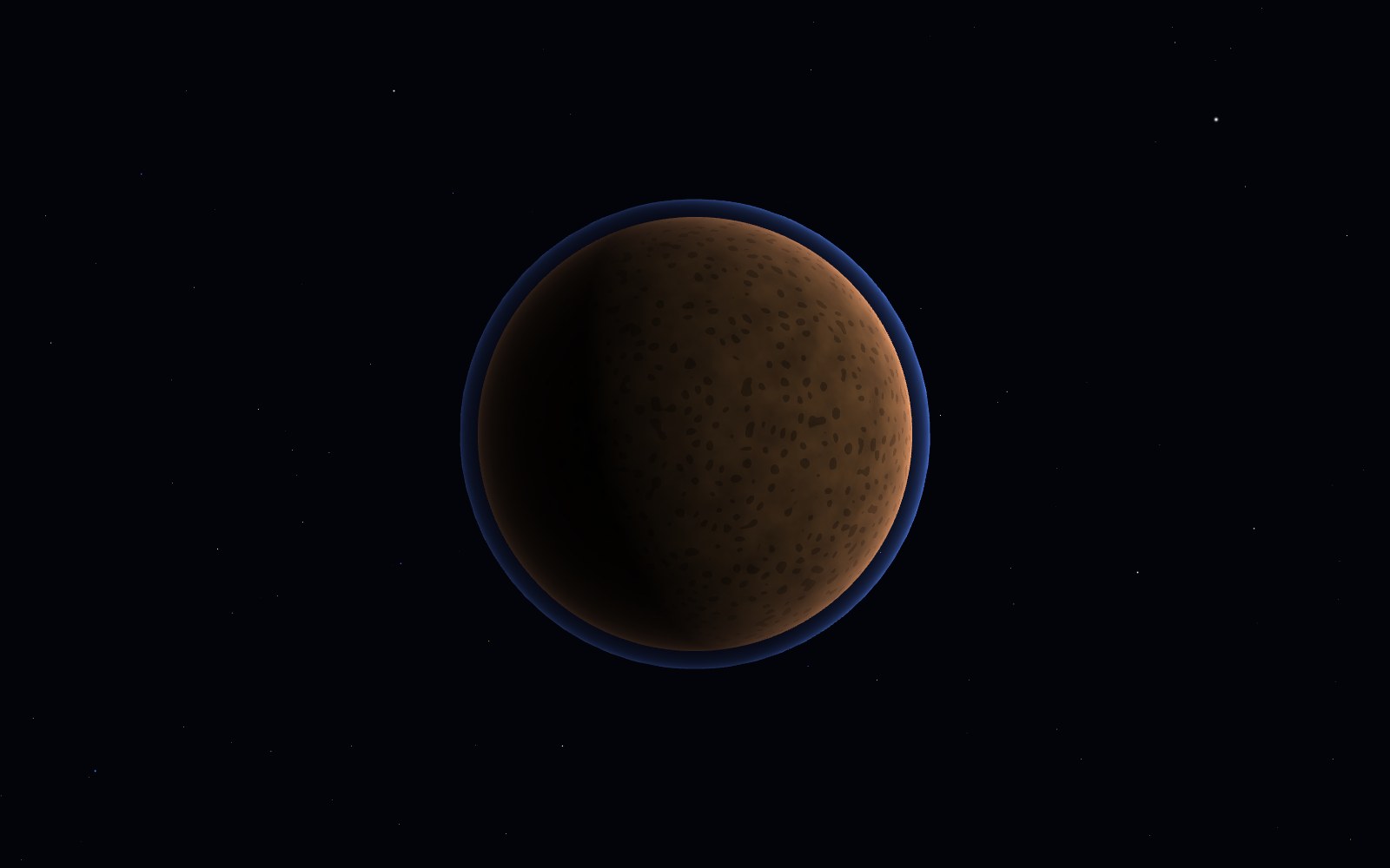 Super-Earths, 3D artist's impression, from another angle