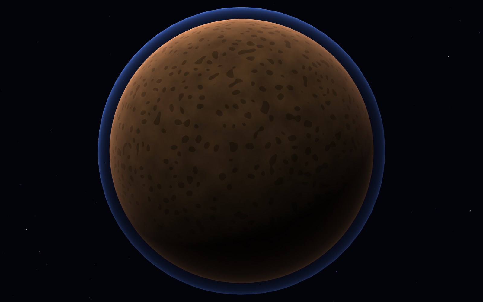 Super-Earths, 3D artist's impression, close-up