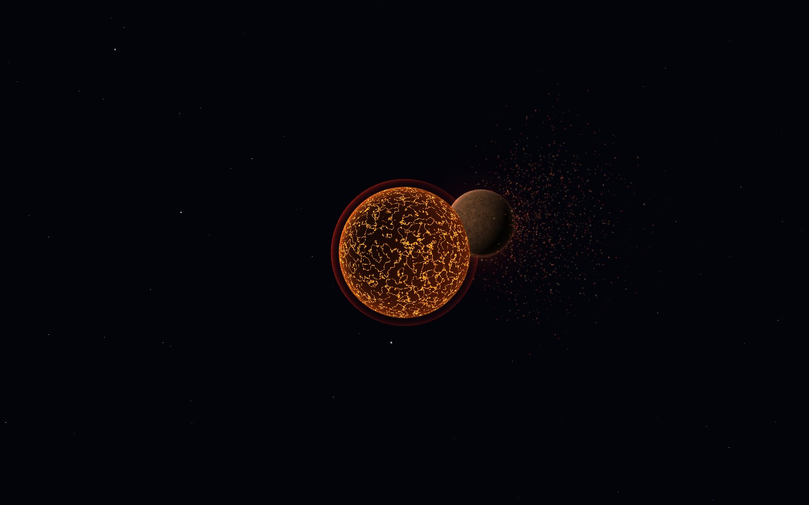 Theia, 3D artist's impression