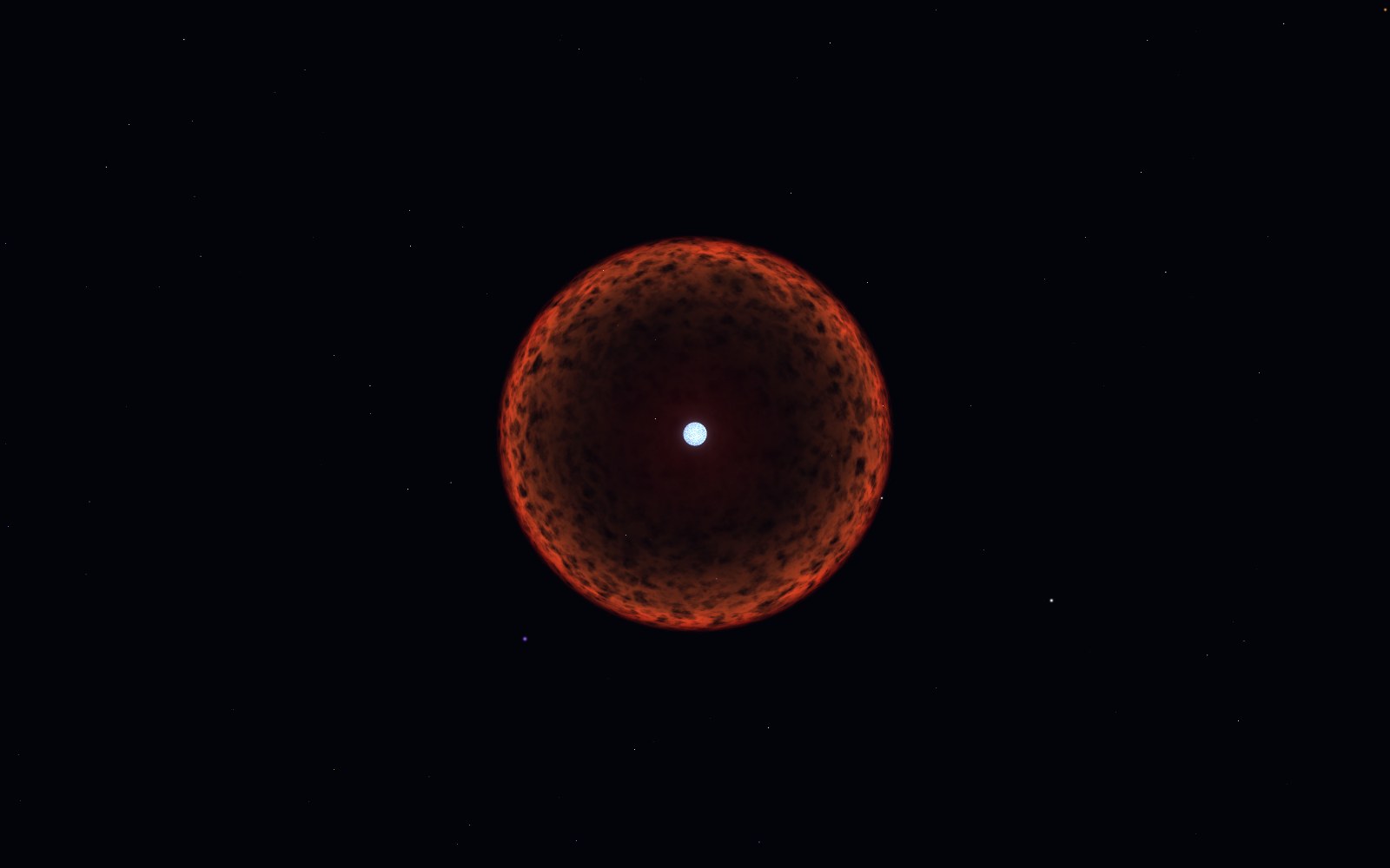 Thorne–Żytkow object, 3D artist's impression, from another angle