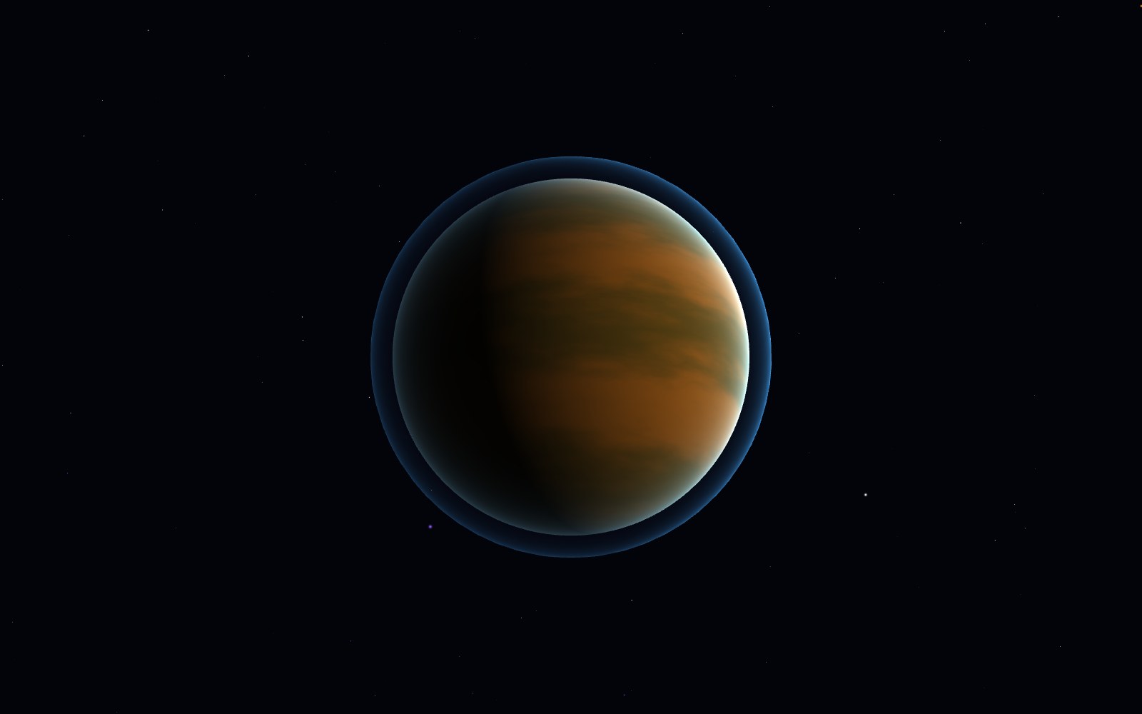 Titan, 3D artist's impression, from another angle