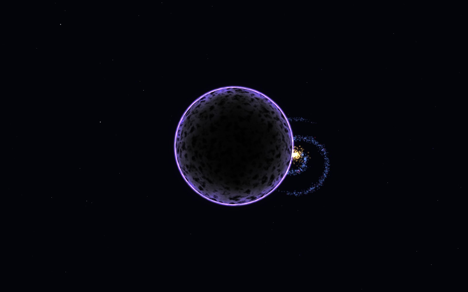 Vacuum decay, 3D artist's impression