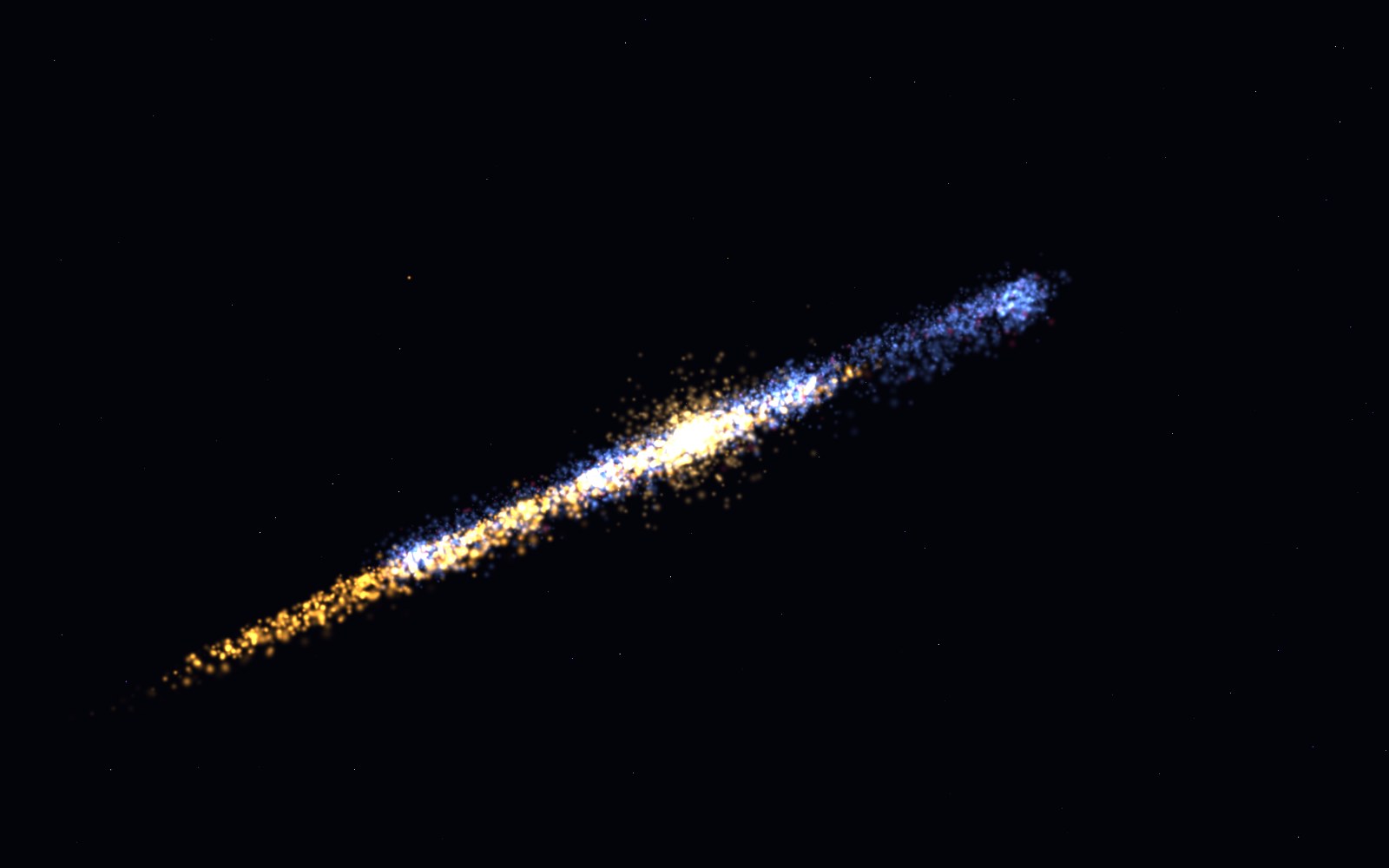 Von Neumann probe, 3D artist's impression, close-up