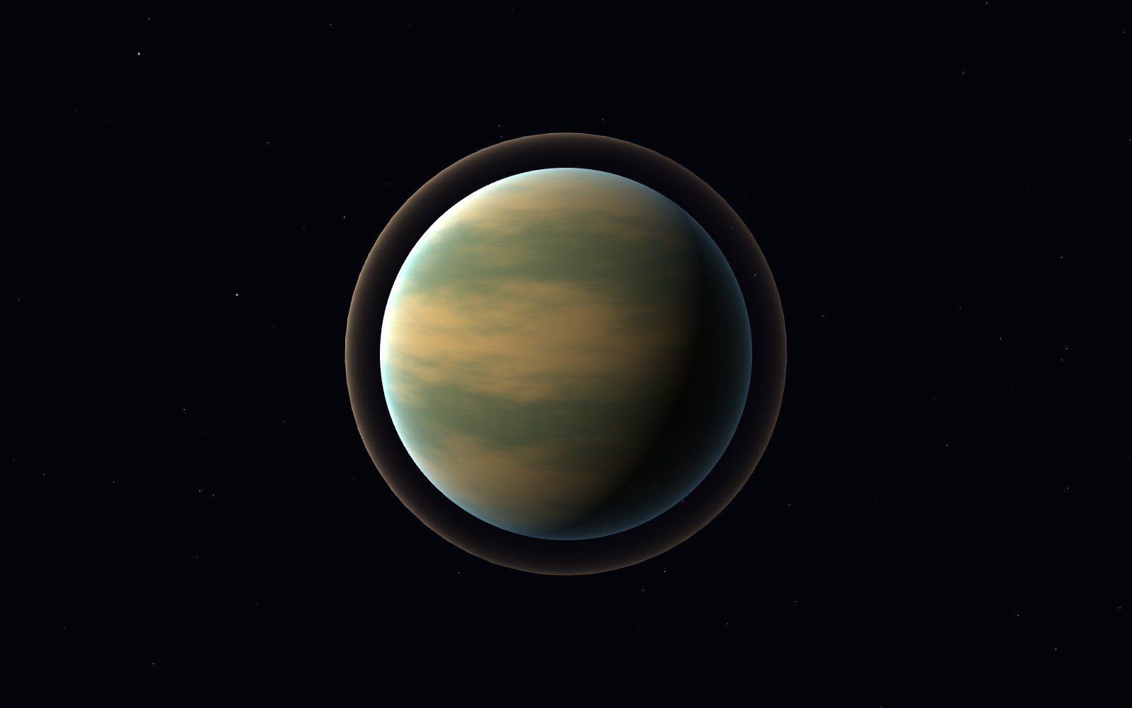 WASP-17b, 3D artist's impression