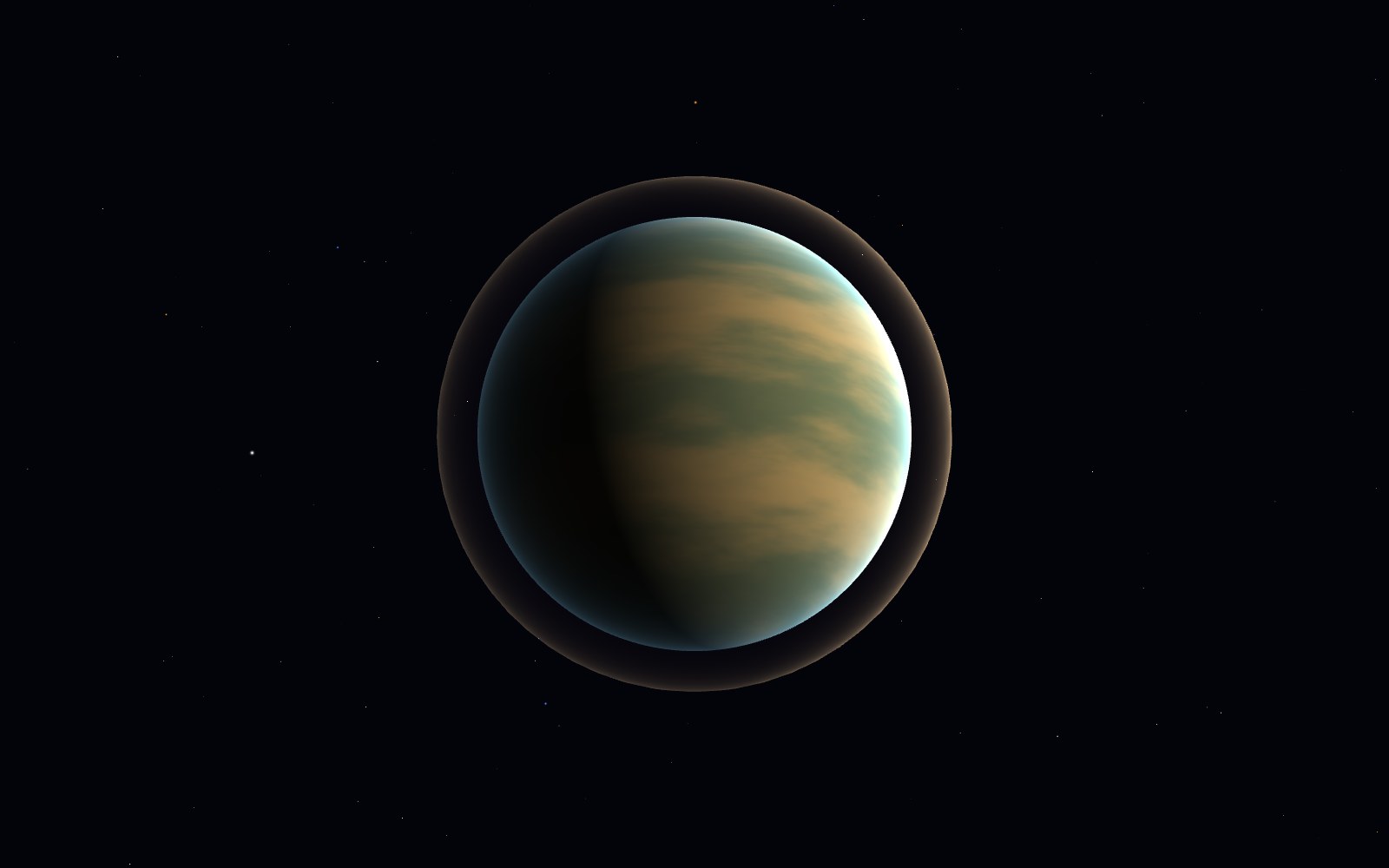 WASP-17b, 3D artist's impression, from another angle