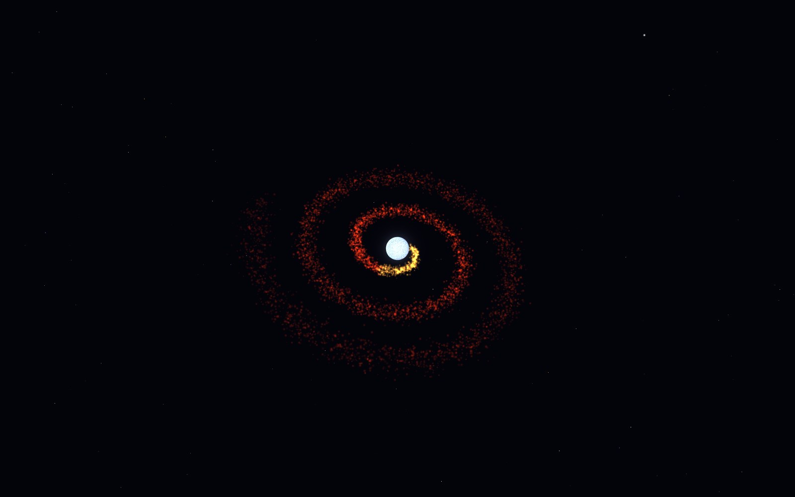 Wolf–Rayet stars, 3D artist's impression