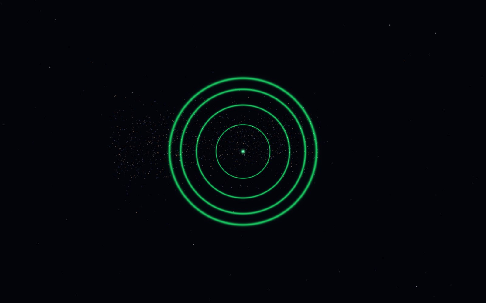 The Wow! signal, 3D artist's impression